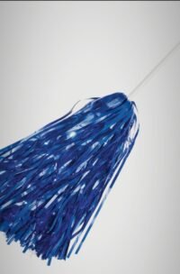 Metalic Blue 12" Spirit Stick Pom